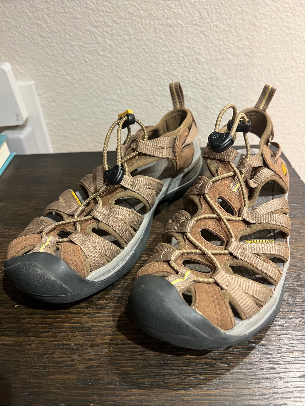 KEEN Women’s Brown Outdoor Sandals - Secure Bungee Sport Sandal - Picture 2 of 6